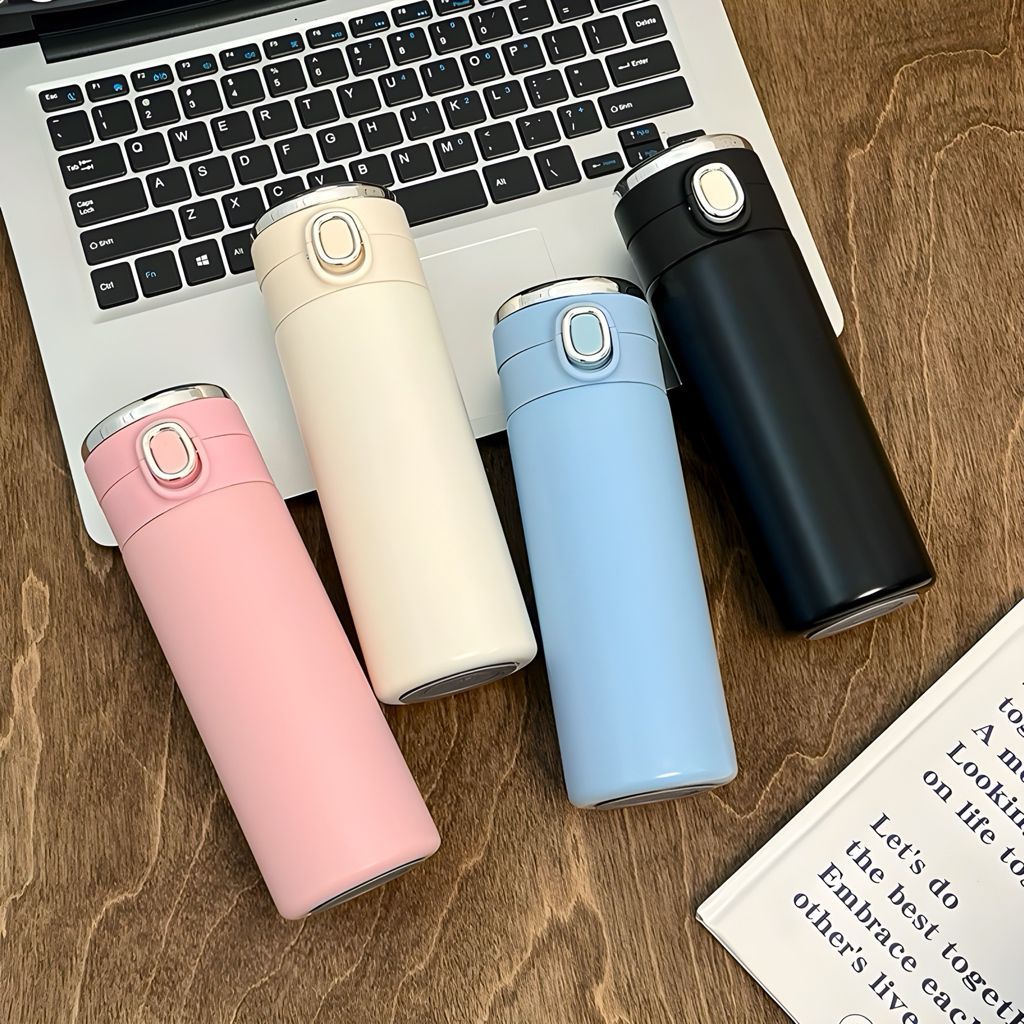 Squeeze Térmico com Isolamento 450ml – Ideal para Viagem, Trabalho e Academia