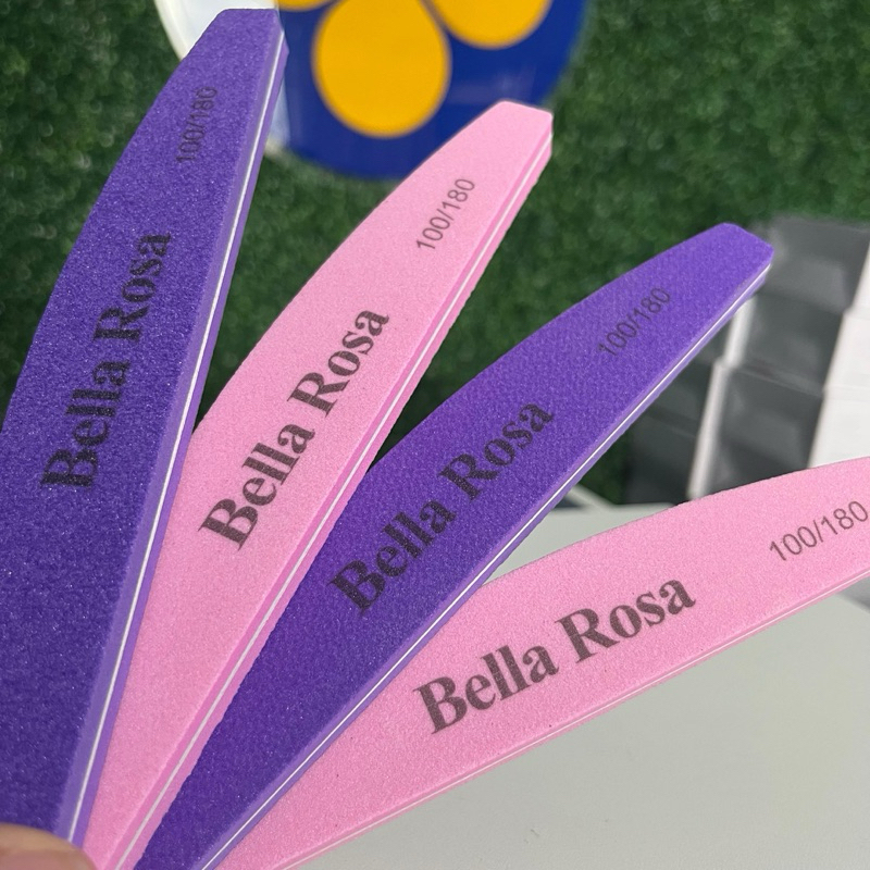 Lixa Polidora Profissional Bella Rosa- Polir Alongamentos de unha