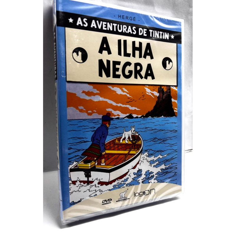 DVD AS AVENTURAS DE TINTIN - A ILHA NEGRA
