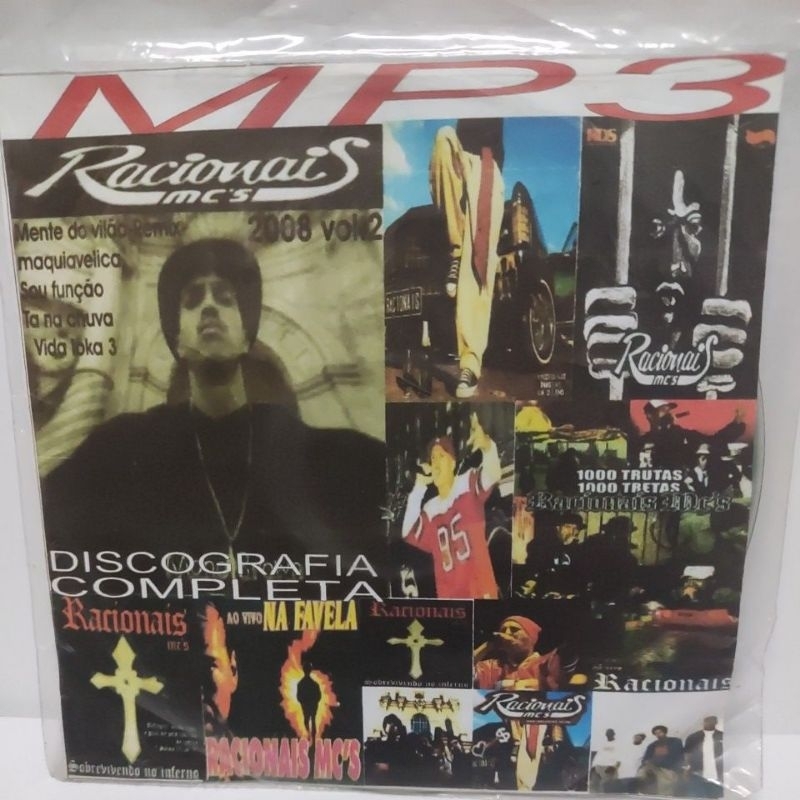 MP3 Racionais Mc's discografia raridade