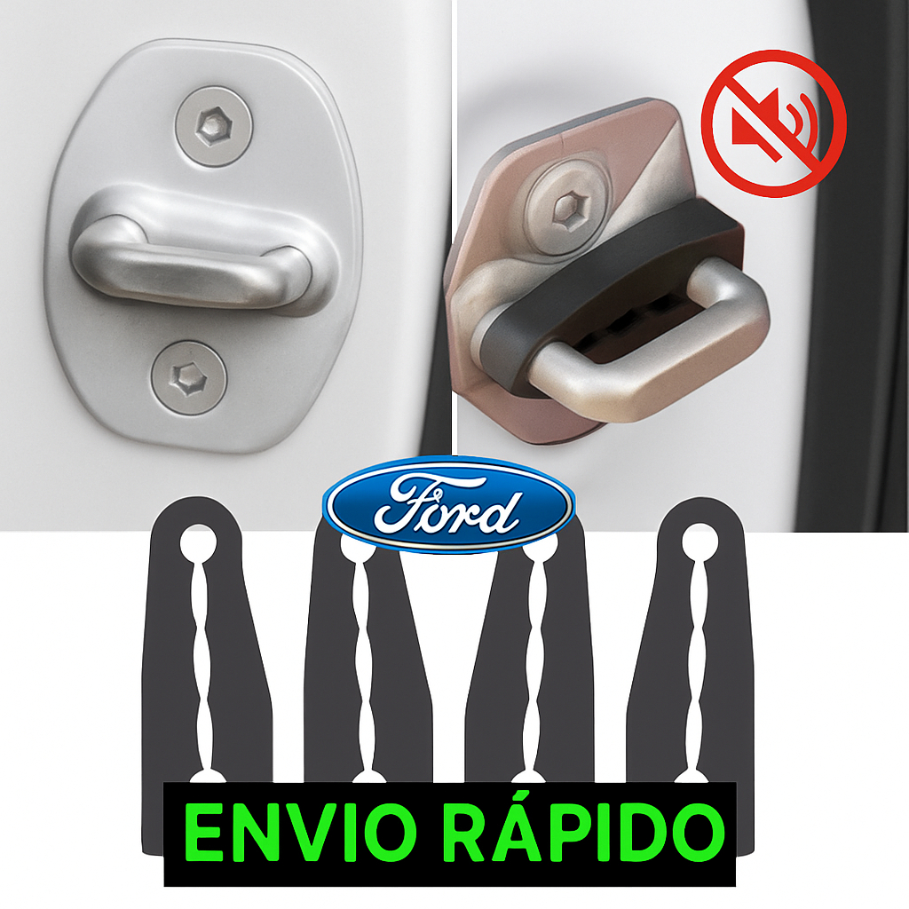 Protetor Porta Carro Camionete Borracha Anti Impacto Batente Linha Ford UBER 99 TAXI - Envio imediato