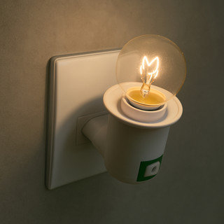 KIT Abajur de tomada - Luz noturna soquete E27 - Ideal para quarto INFANTIL!