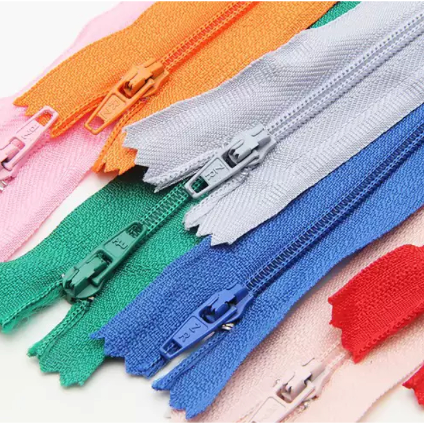 ZÍPER NYLON FIXO - 18 CM - KIT 5 UNIDADES