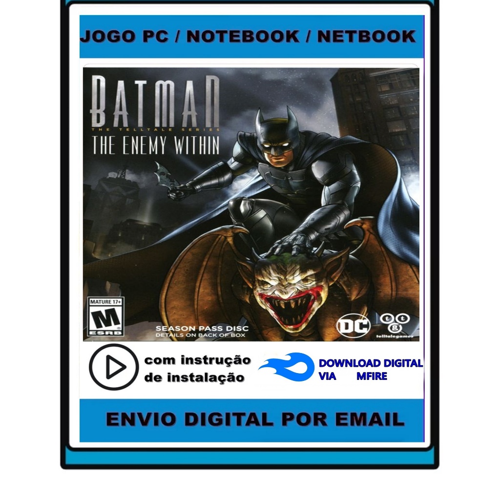 Batman The Enemy Within - The Telltale Series - Pc