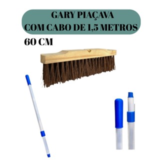 VASSOURÃO GARY, CABO REFORÇADO EM ALUMINIO 1,5 METROS PROFISSIONAL em Oferta na Shopee