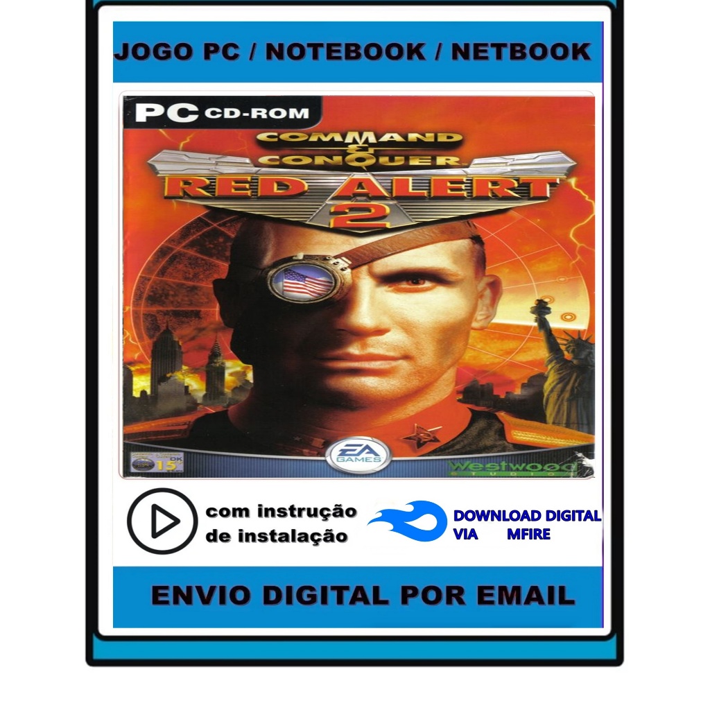 Command & Conquer - Red Alert 2 - Em Português - Pc