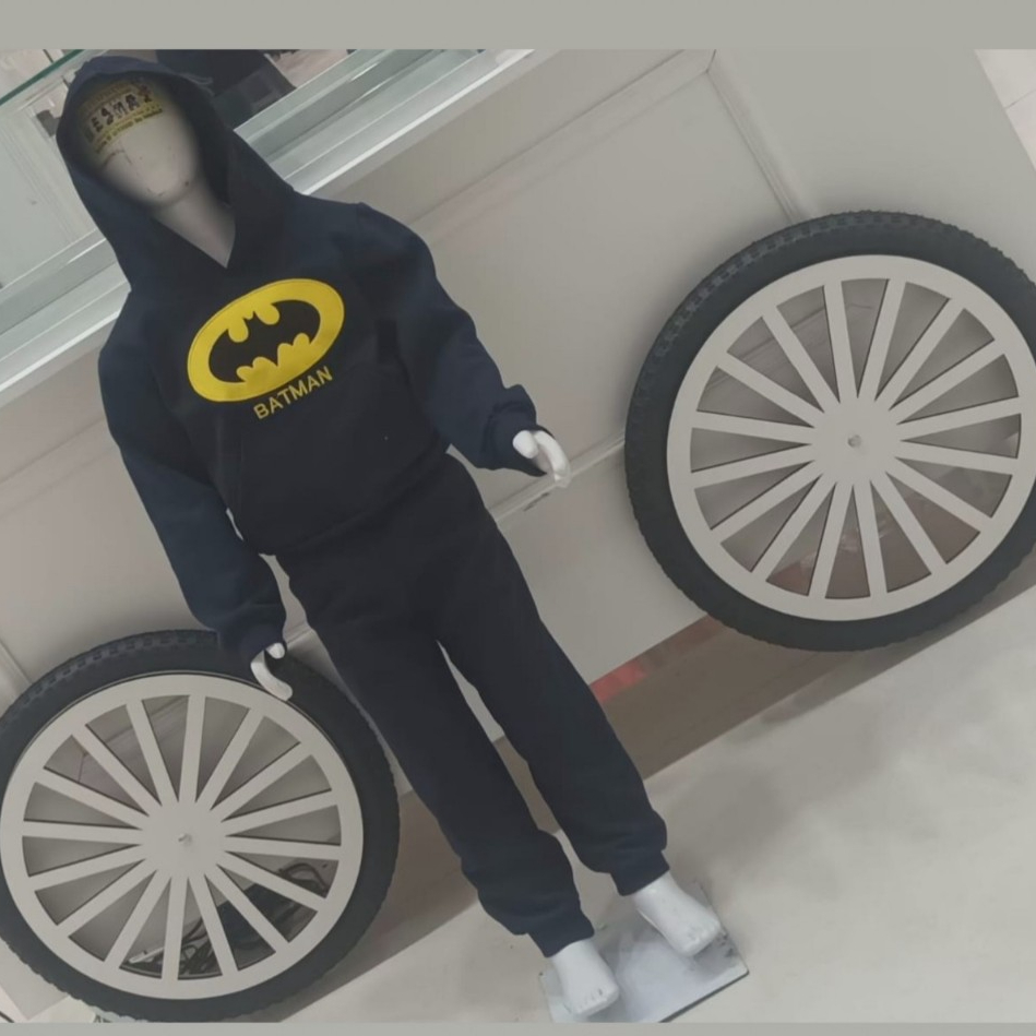 Conjunto de Moletom Infantil e Juvenil Flanelado Menino Personagens