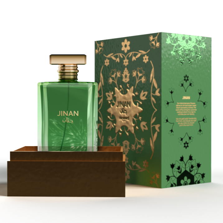 Perfume Árabe Jinan Mawwal Mystic EDP - Perfume Masculino 100ml