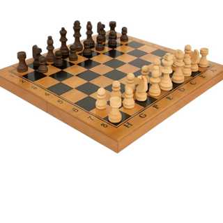 Jogo de Xadrez Madeira Maciça com Tabuleiro Dobrável – Peças Grandes e Duráveis em Oferta na Shopee