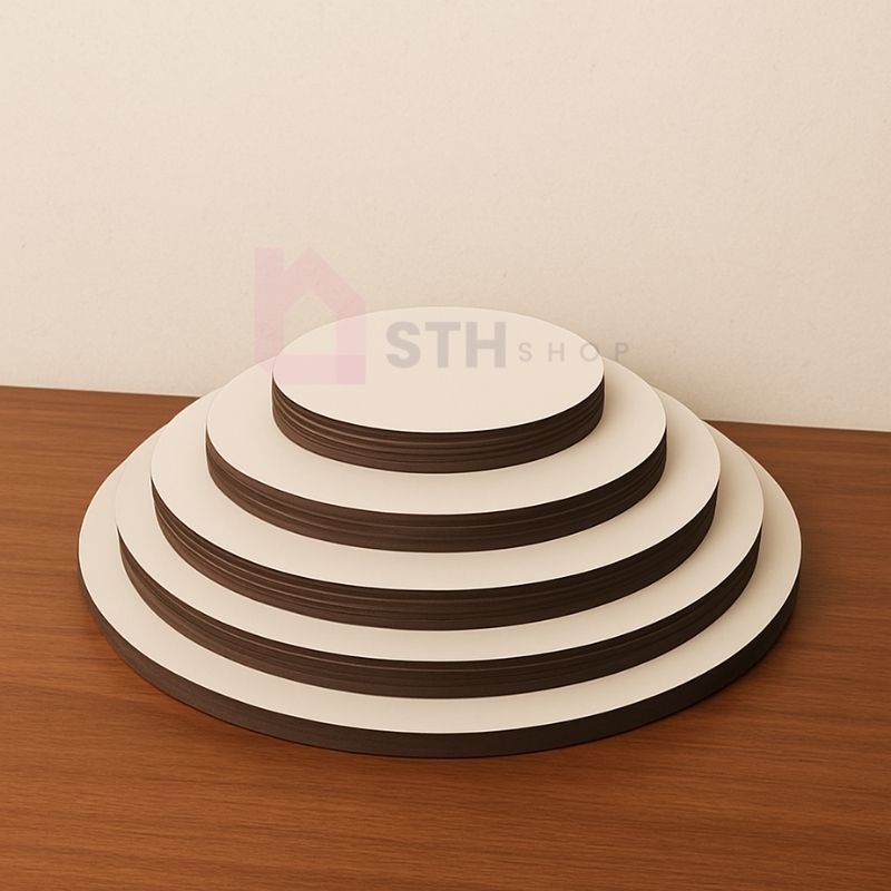 Cake board diversos tamanhos Kit com 10 unidades  MDF 3mm Base Para Bolos Cakeboards Confeitaria