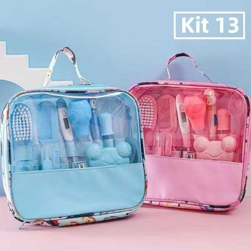 Kit 13 Higiene Cuidado Bebê Recém Nascido Essencial 13 Peças Cuidados Com O Bebê Recém Recém em Oferta na Shopee