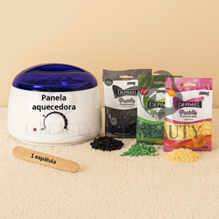 Panela Elétrica Aquecedora Cera Quente Cera Depimiel 200g em Oferta na Shopee