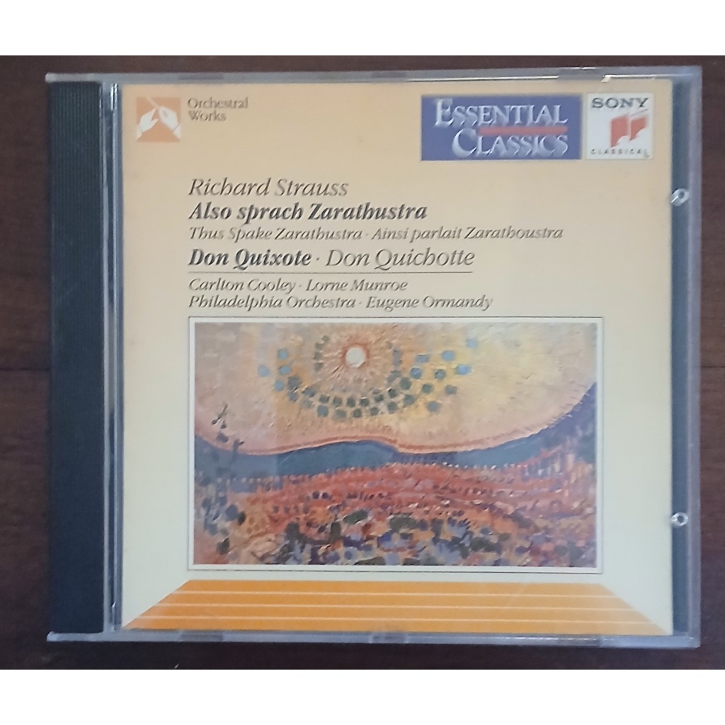 Cd - Richard Strauss - Assim Falava Zarathustra Don Quixote - Sony
