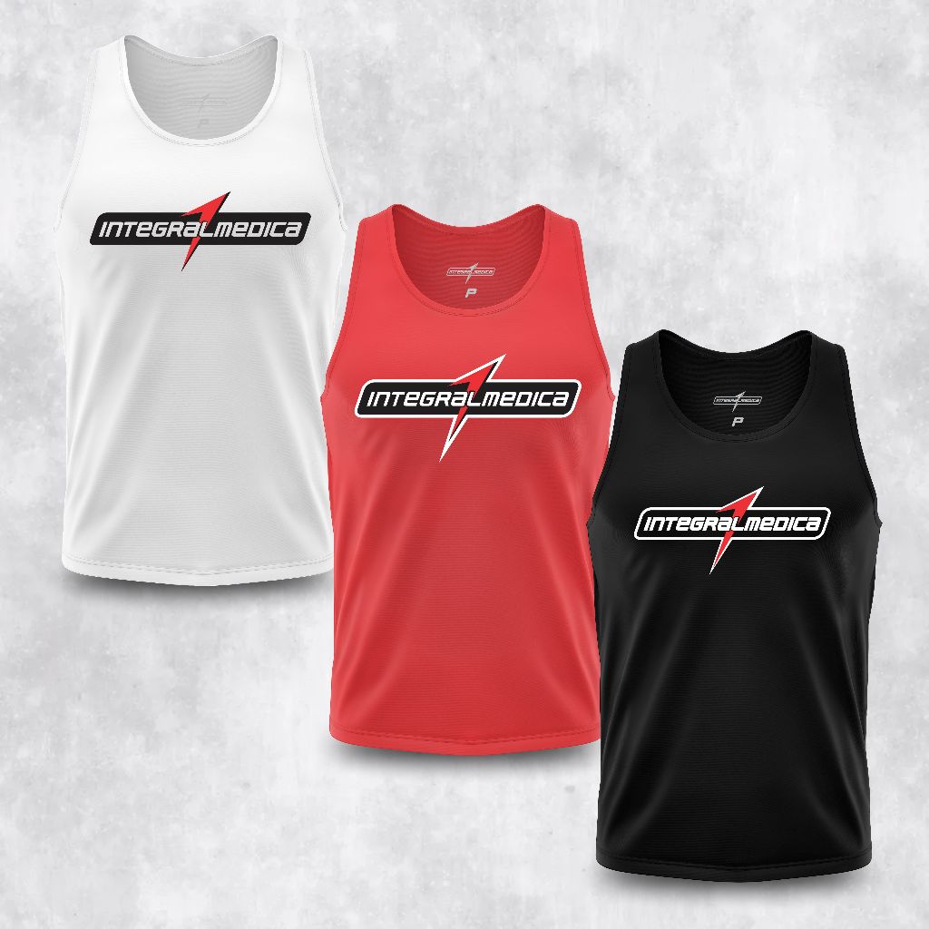 Regatas Integralmedica Dry Fit Esportiva - Academia - Treino em Oferta na Shopee