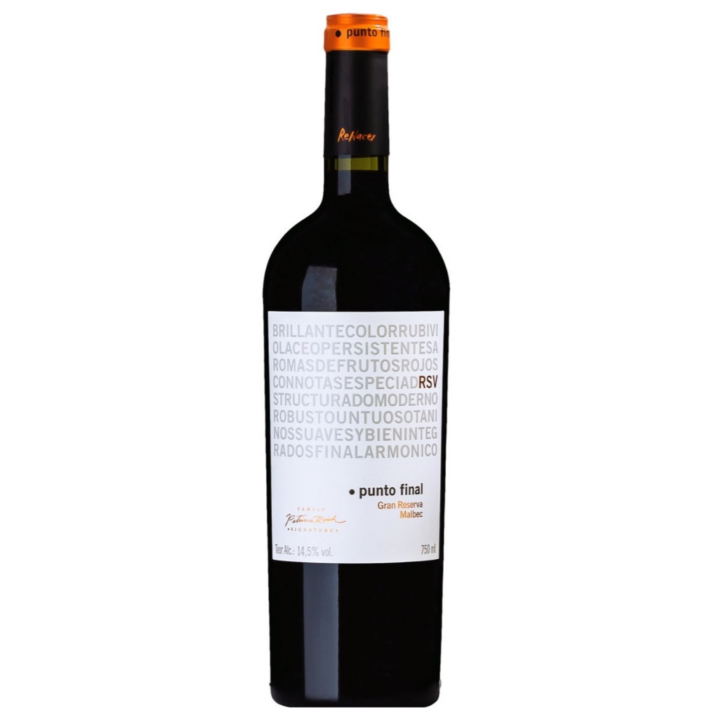 Vinho Tinto Gran Reserva Renascer Punto Final Malbec 750 Ml
