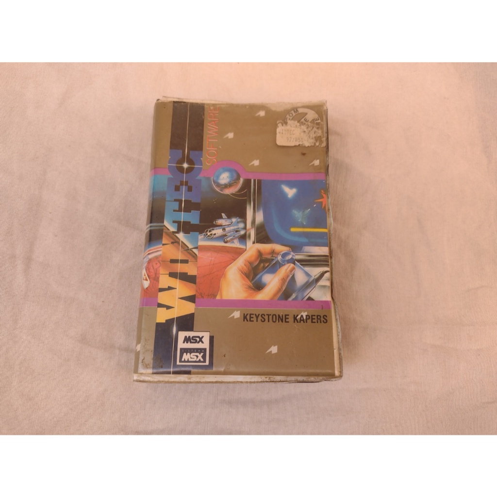 Fita Cassete Msx Keystone Kapers No Estado - Leia Descrição