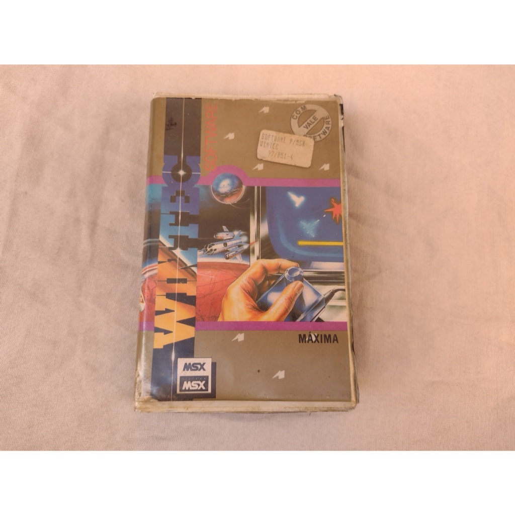 Fita Cassete Msx Maxima No Estado - Leia Descrição