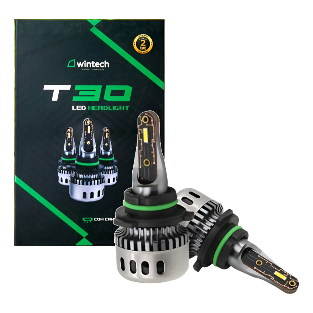 Lâmpada Farol Led T30 10000lm Canceller 6500k 12v Wintech em Oferta na Shopee