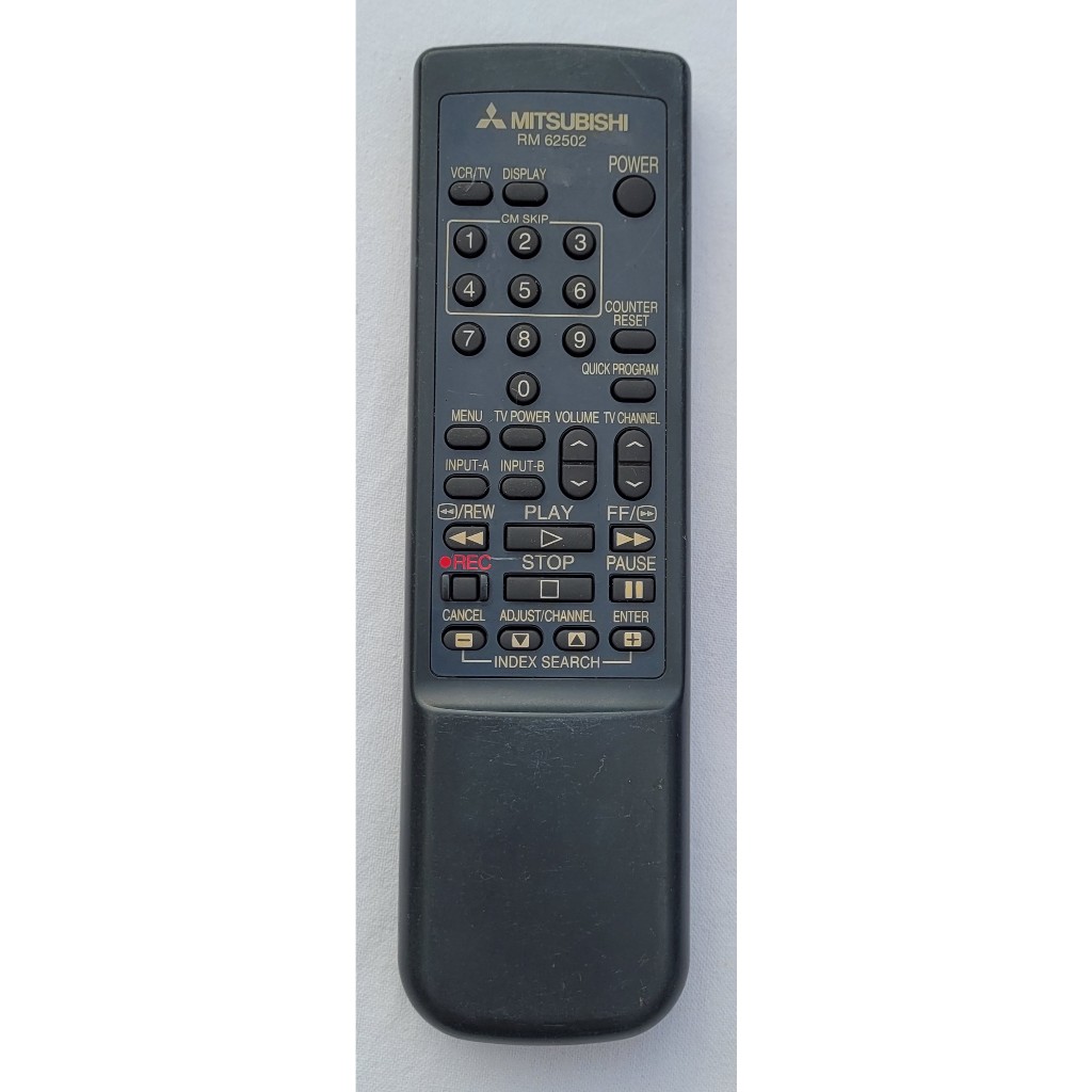 Controle Remoto Video Cassete K7 Mitsubishi Rm 62502