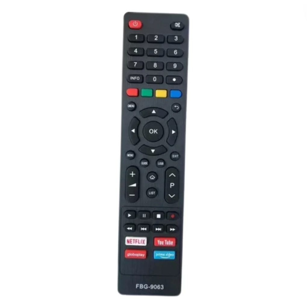 Controle para Tv Philco tecla Netfllix Prime Video Globoplay KA-2947/SKY-9028/FBG-9063 em Oferta na Shopee