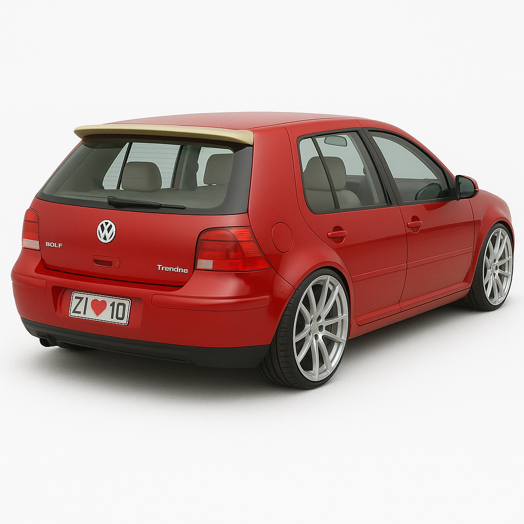 Aerofólio Para Pintura Golf 2010 2011 2012 2013 em Oferta na Shopee