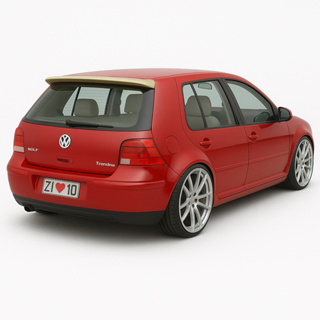 Aerofólio Para Pintura Golf 2010 2011 2012 2013 em Oferta na Shopee