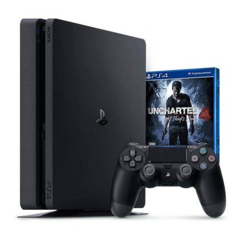 Playstation 4 slim 1TB + 1 jogo aleatório - Video game Ps4 slim em Oferta na Shopee