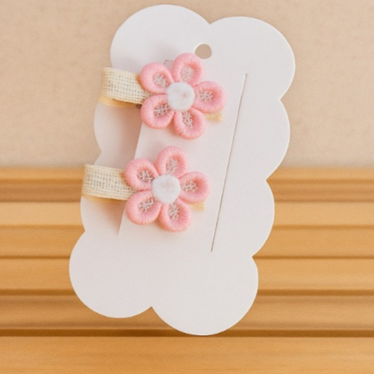 Parzinho flor colorido infantil, 2 laço flor de menina, presilha infantil, acessório de bebe e criança. em Oferta na Shopee