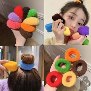 Kit Xuxinha Xuxão Rabicó Elástico Para Cabelo Colorido Grande Revestimento Anti-Quebra em Oferta na Shopee