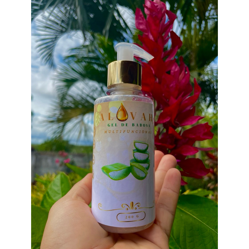 Babosa Natural Fresca Alovah 🌿 Hidratação Cabelo, Pele e Saúde | Aloe Vera 100% Pura e Durável”
