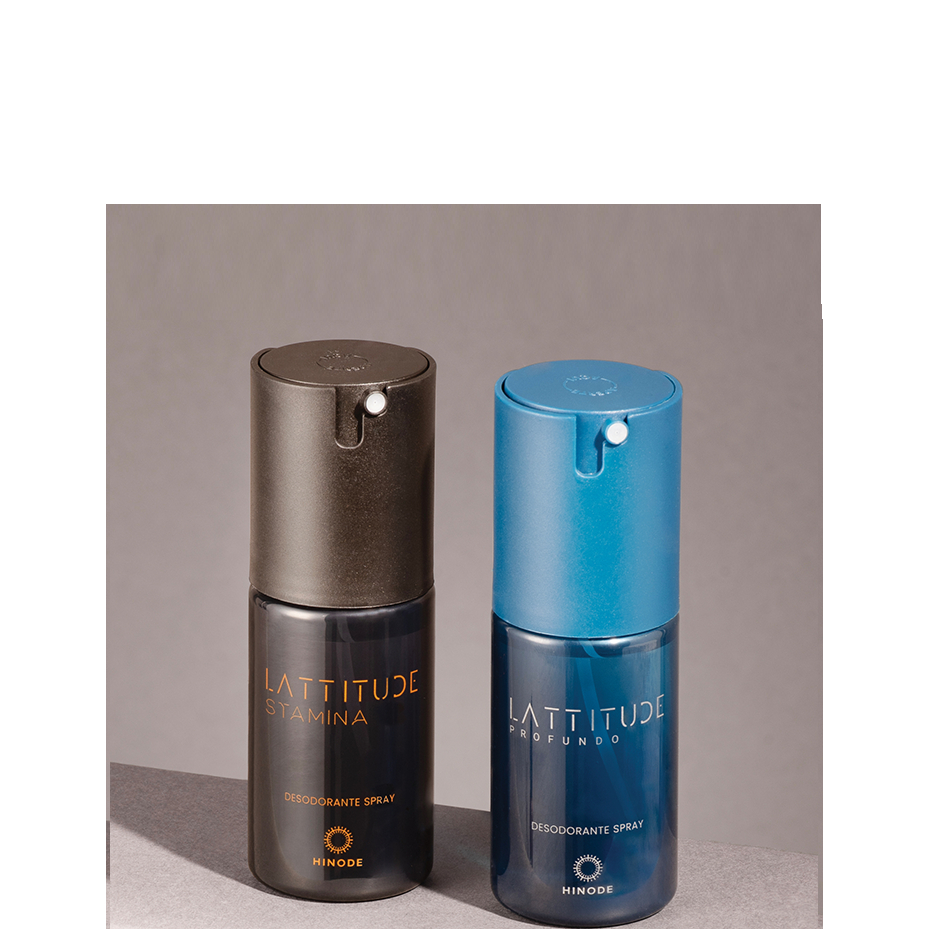 Kit Desodorantes Lattitude Profundo + Lattitude Stamina Deo Spray (lançamento 2025)