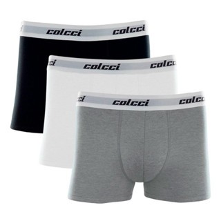 Kit 3 Cueca Boxer Masculina Em Algodão