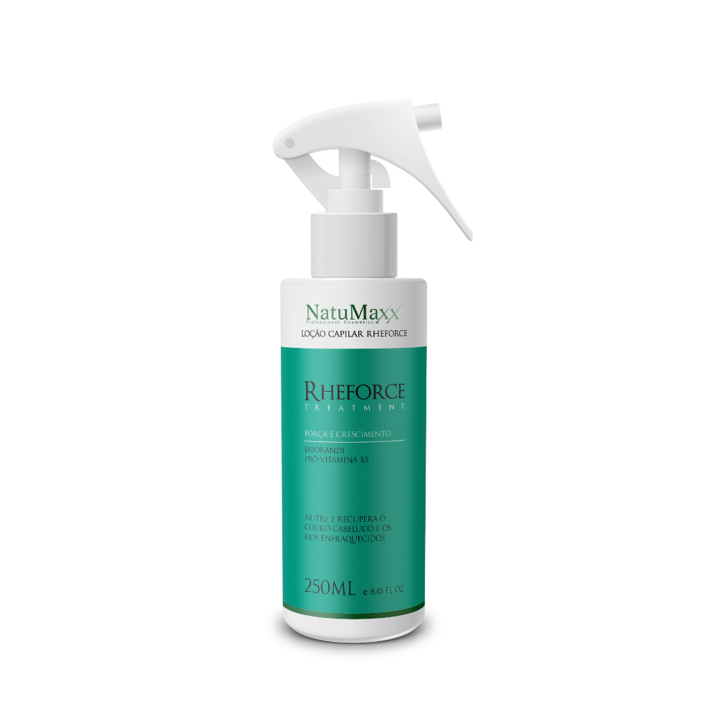 Loção de Tratamento Antiqueda, Caspa e Crescimento Rheforce Natumaxx 250ml - Com Jaborandi e Pró-Vitamina B5