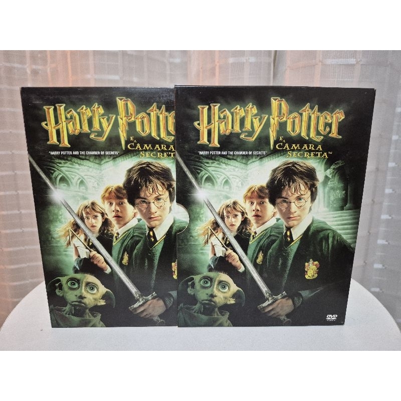 Dvd Original duplo - Harry Potter e a Câmara Secreta- box edição especial.