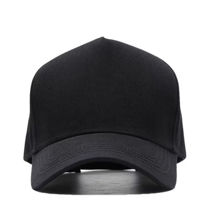 Boné Preto de brim Branco Básico Liso Simples Aba Curva Ajustável Unissex Envio Imediato