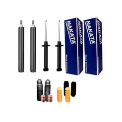 04 Amortecedores Gol G2 G3 G4 Nakata Com Kit Batente E Coifa NOVO ORIGINAL