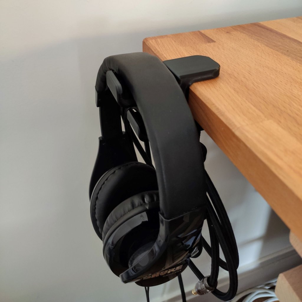 Suporte Headset Headphone Fone de Ouvido Gamer Mesa Prateleira - Mais Organização