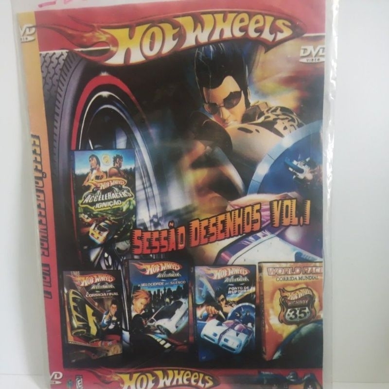 dvd hot Wheels 5x1 em Oferta na Shopee