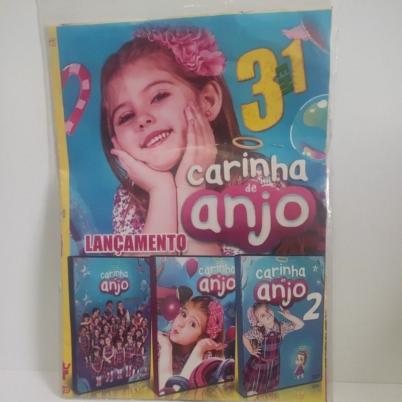 dvd carinha de anjo 3x1