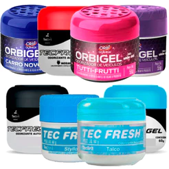Aromatizante Automotivo Tec Fresh Cheirinho Para Carro Caminhonete Caminhão Limpo E Cheiroso