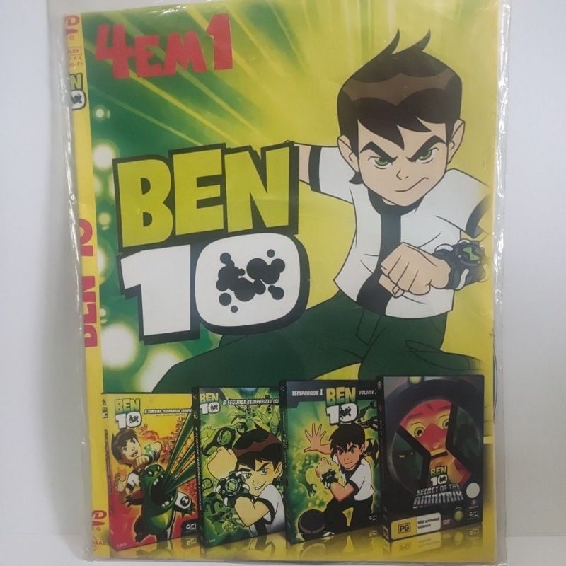 dvd ben 10 4x1