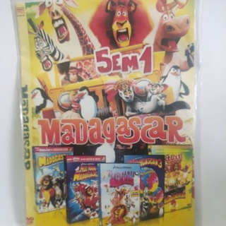 dvd Madagascar 5x1 em Oferta na Shopee