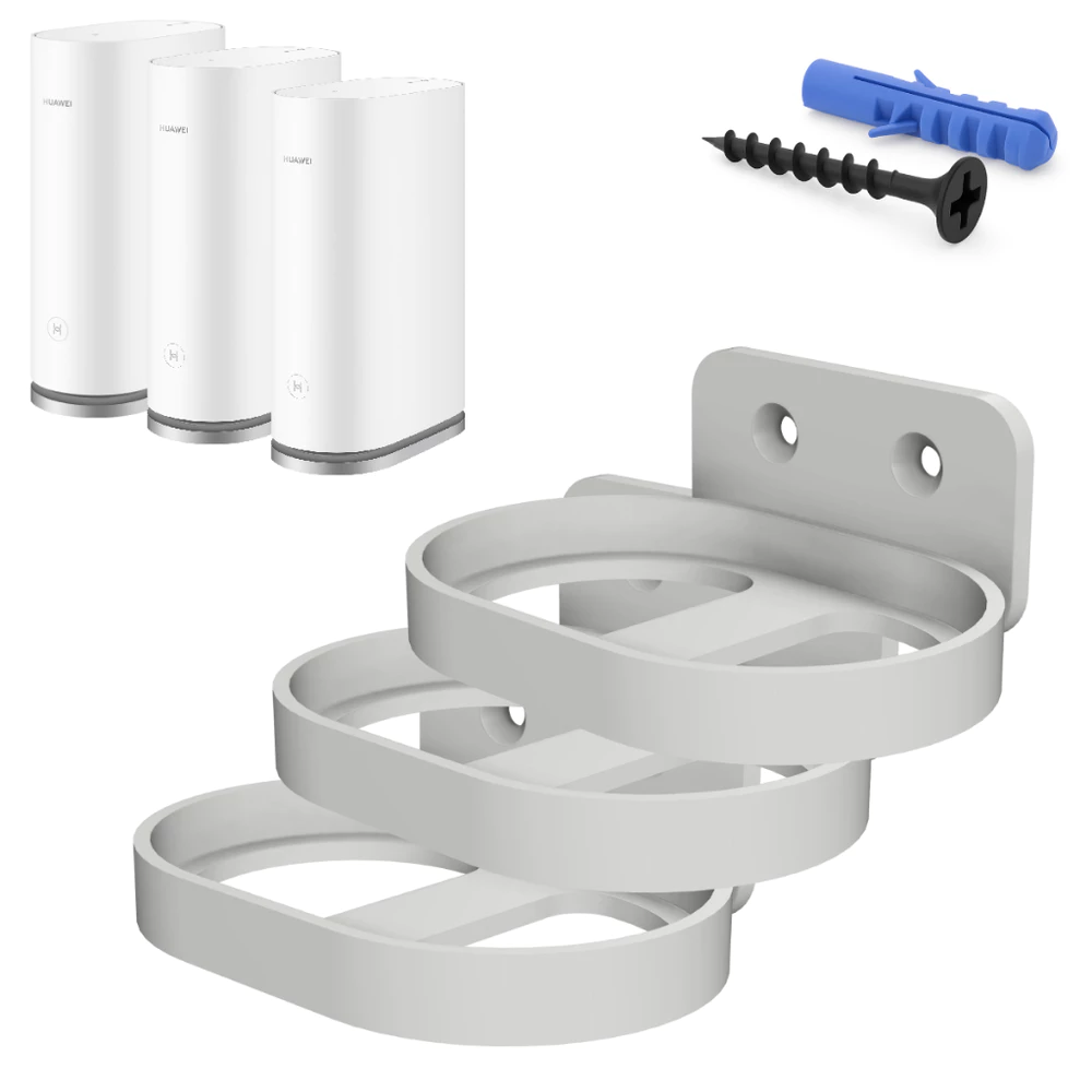 Kit 3 Suporte De Parede Roteador Huawei Wifi Mesh 3 Ws8100