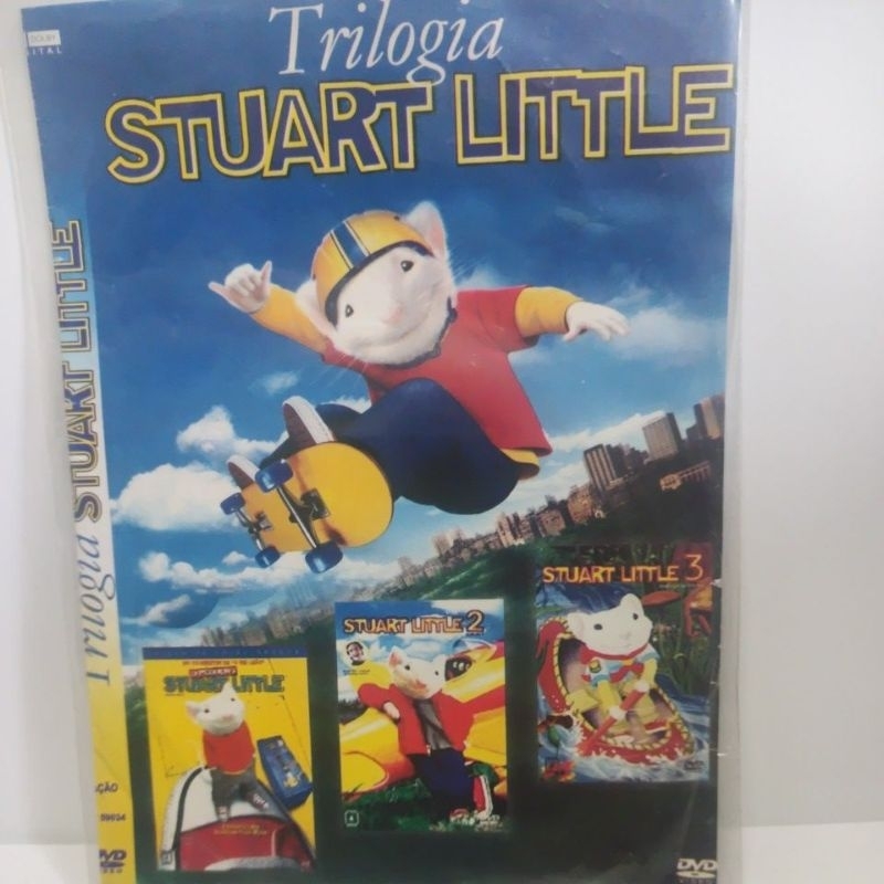 dvd Stuart little 3x1