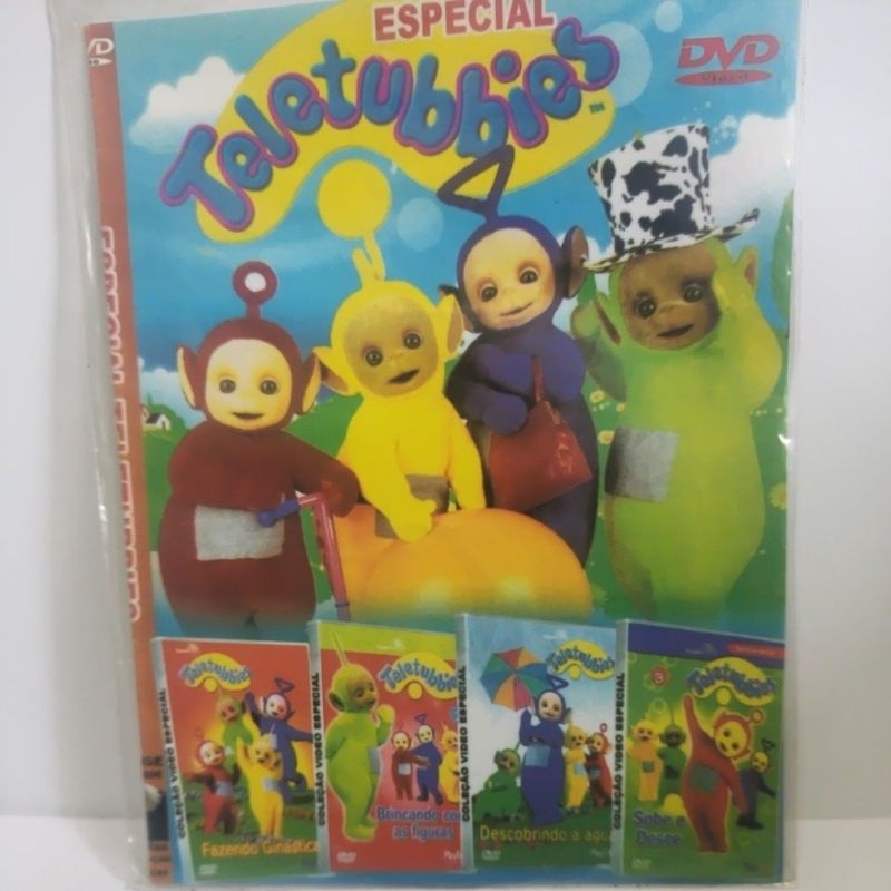 dvd Teletubbies 4x1