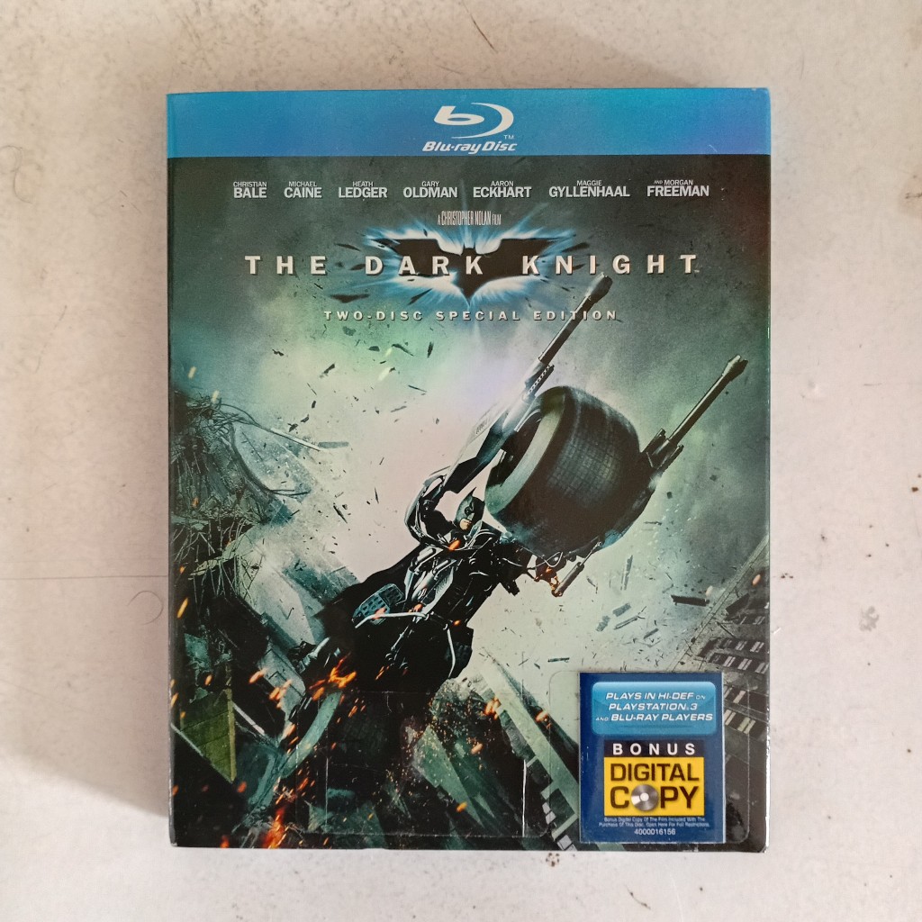 Blu-ray Duplo Batman - The Dark Knight - O Cavaleiro das Trevas - Christopher Nolan - Christian Bale - Importado