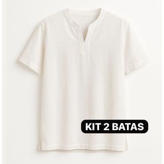 Kit 02 Batas Tactel Camisu Ração Umbanda Candomblé em Oferta na Shopee