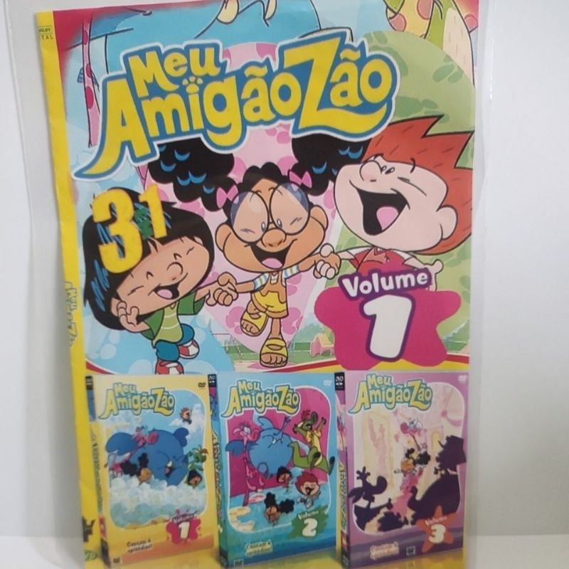 dvd meu Amigãozão 3x1