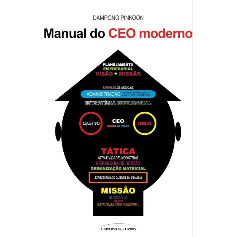 (Veja o vídeo) - Livros USADOS: Manual do CEO Moderno - Damrong Pinkoon