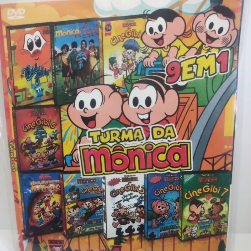 dvd turma da Monica 9x1